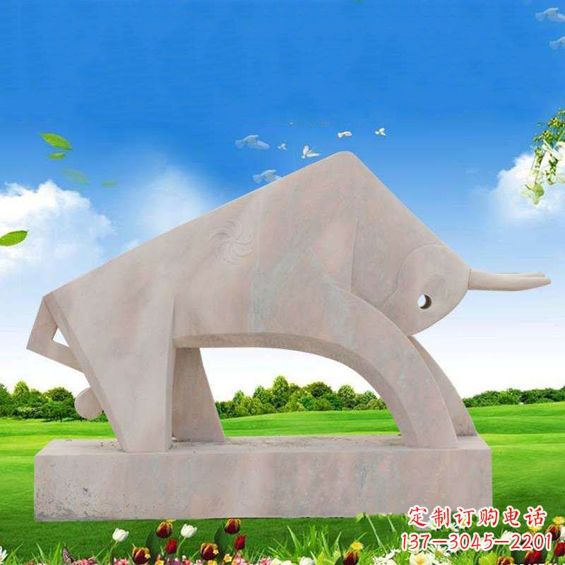 绵阳中领雕塑-生肖牛雕塑