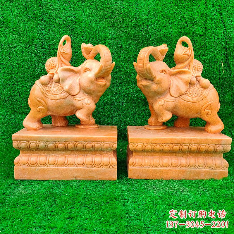 绵阳石雕大象雕刻