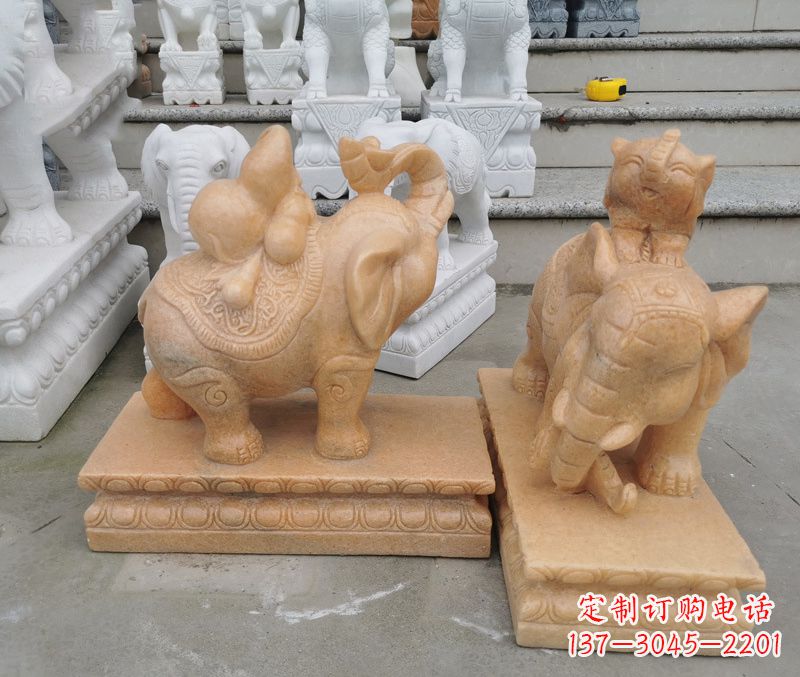 绵阳完美还原静谧大象雕塑