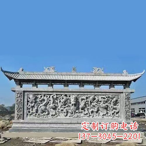 绵阳石雕浮雕影壁塑——高雅时尚的室内艺术装饰