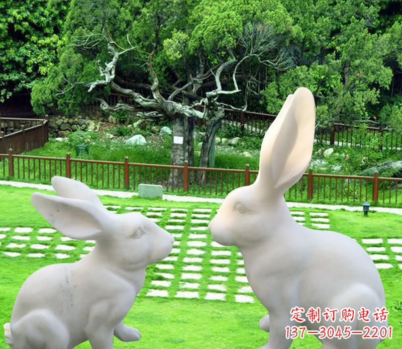 绵阳中领雕塑定制独特的兔子雕塑