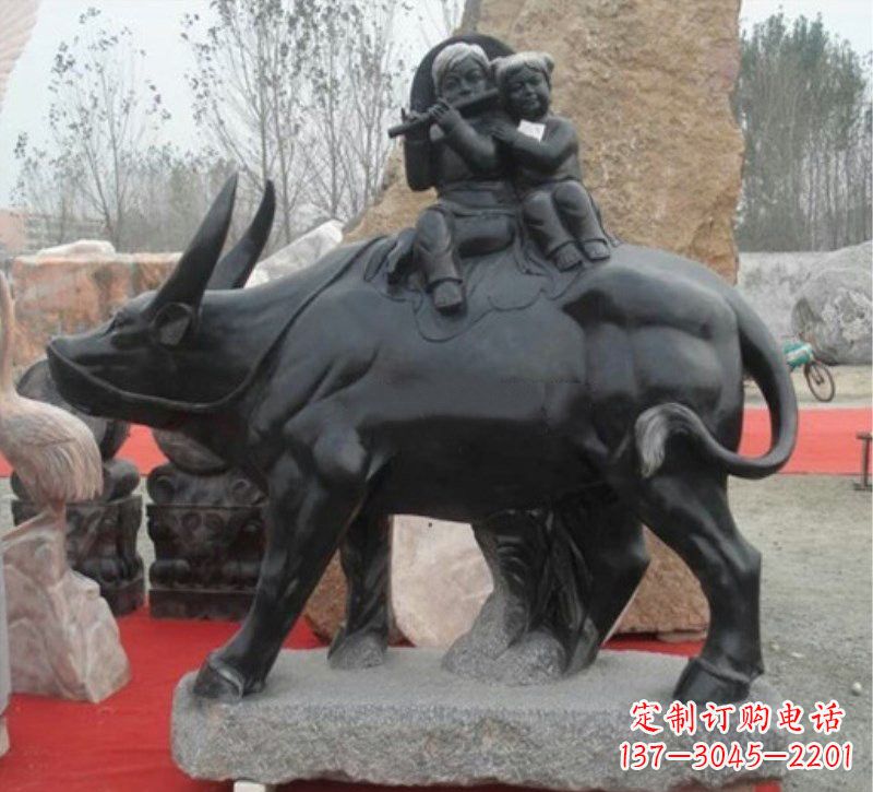 绵阳传承经典,表达淳朴——牧童雕塑