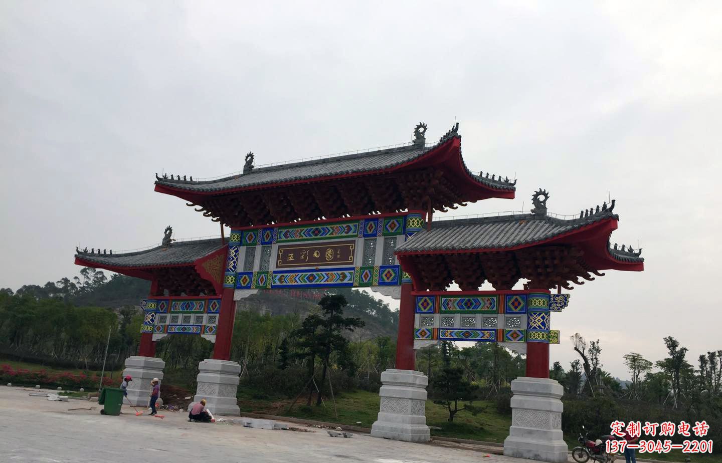 绵阳优质定制石雕牌坊雕塑