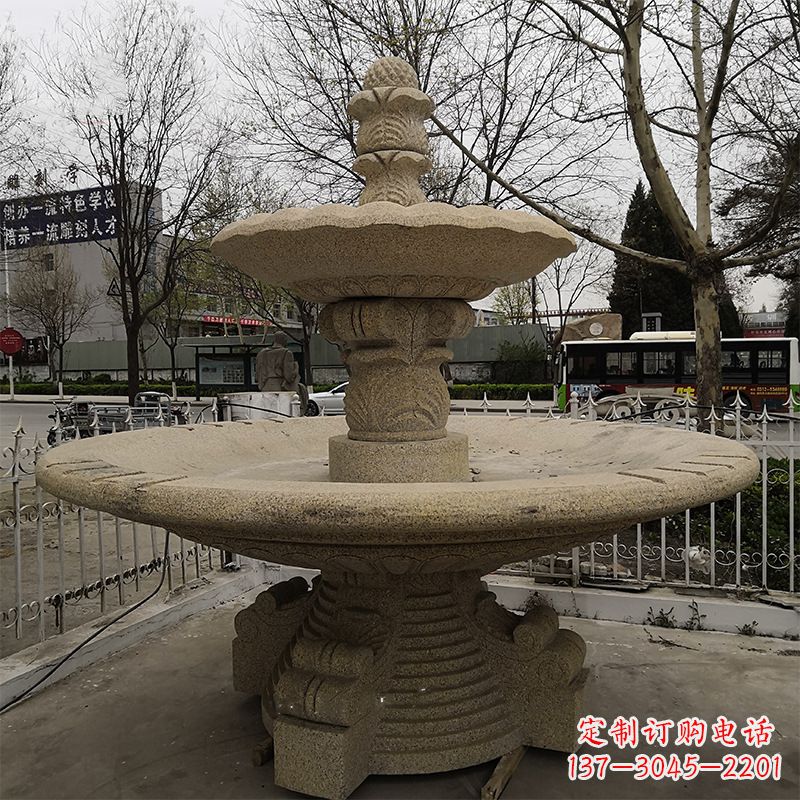 绵阳风水精灵,莲花开道——铸铁风水球雕塑
