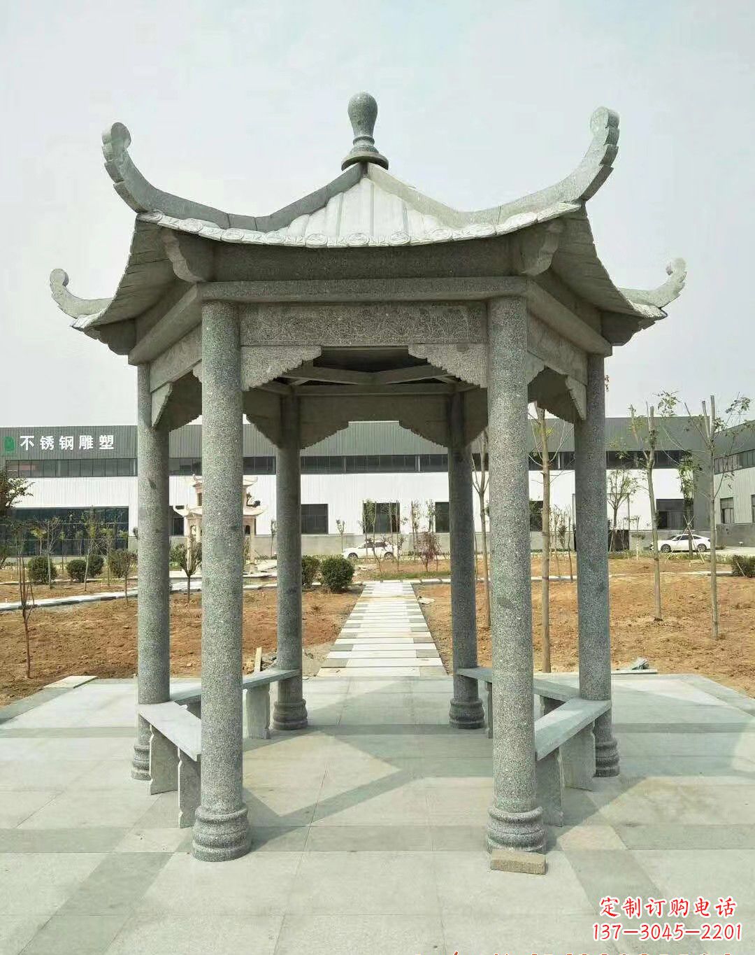 绵阳中领雕塑凉亭雕塑精美绝伦,让你感受传统文化之美