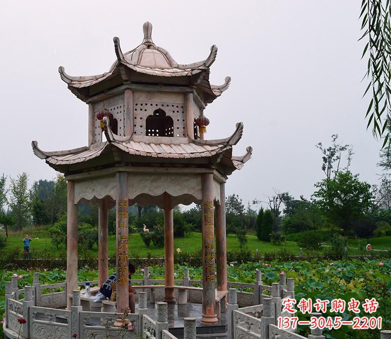 绵阳装点你的空间,让石雕凉亭景观雕塑点缀你的美