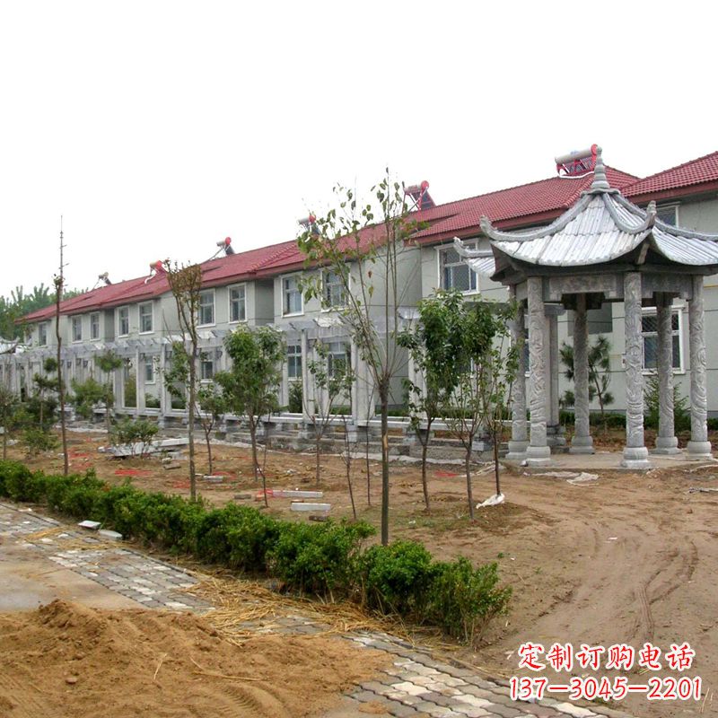绵阳中领雕塑打造精美凉亭雕塑
