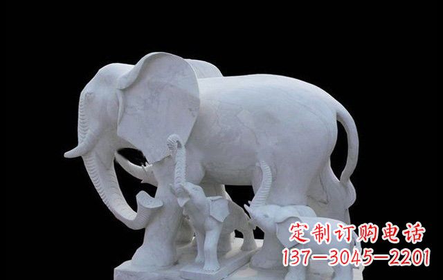 绵阳中领雕塑:定制真实写实的大象雕塑