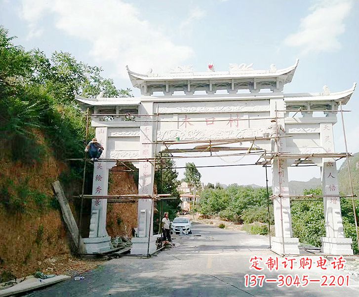 绵阳牌楼雕塑——营造品质生活