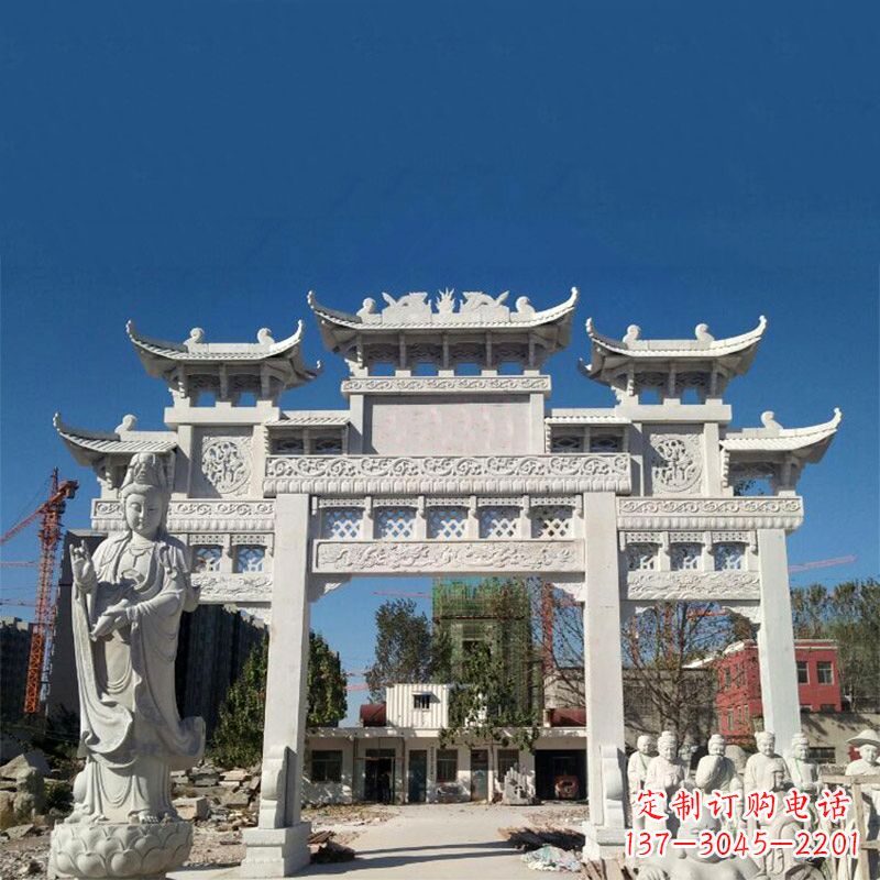 绵阳中领雕塑牌楼铸铜雕塑