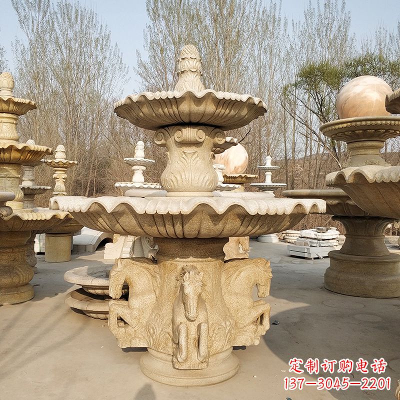 绵阳欧式喷泉雕塑,尽显高雅华贵