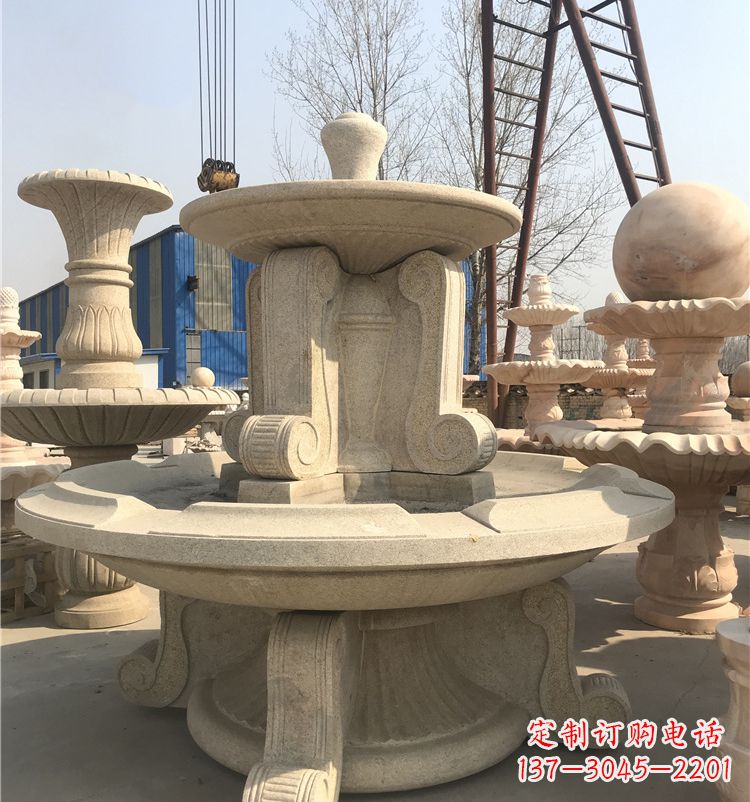 绵阳石雕喷泉喷水池