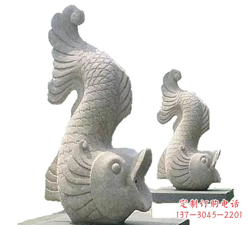 绵阳中领雕塑定制精美鲤鱼雕塑