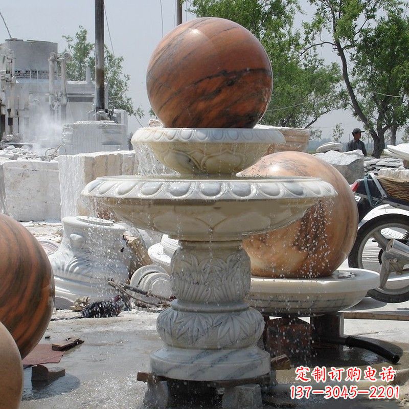 绵阳石雕青石风水球