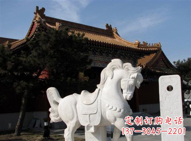 绵阳石雕小马