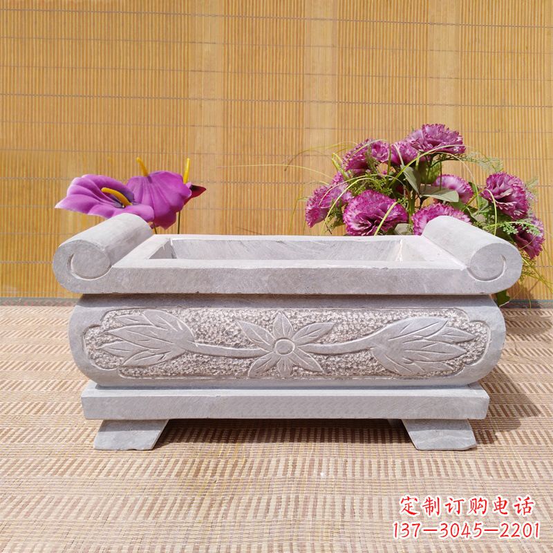 绵阳石雕小香炉