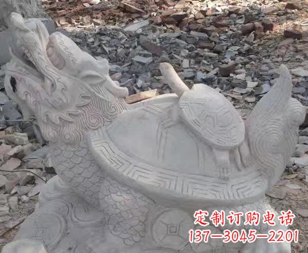 绵阳石雕招财神兽龙龟