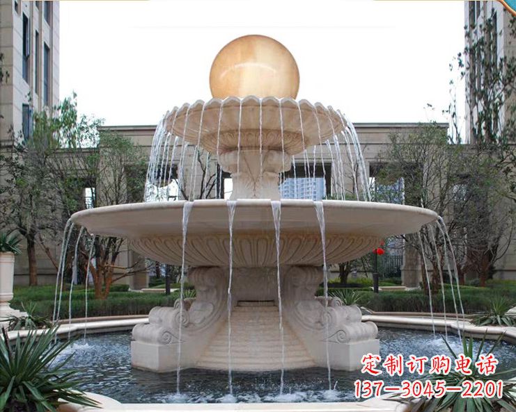 绵阳石墩喷泉石雕