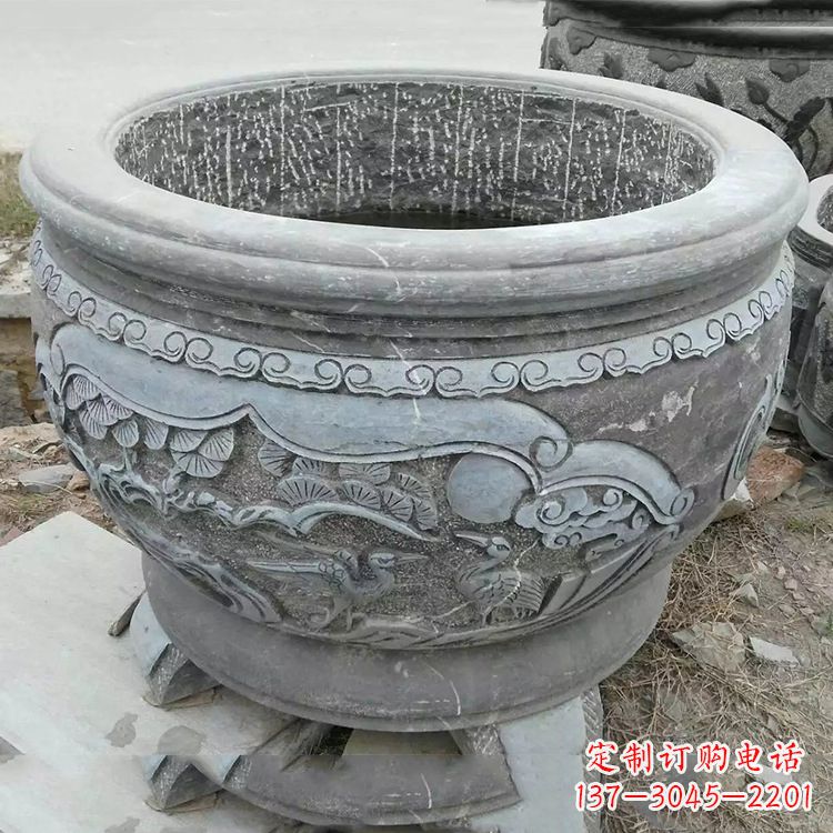 绵阳石刻园林鱼缸