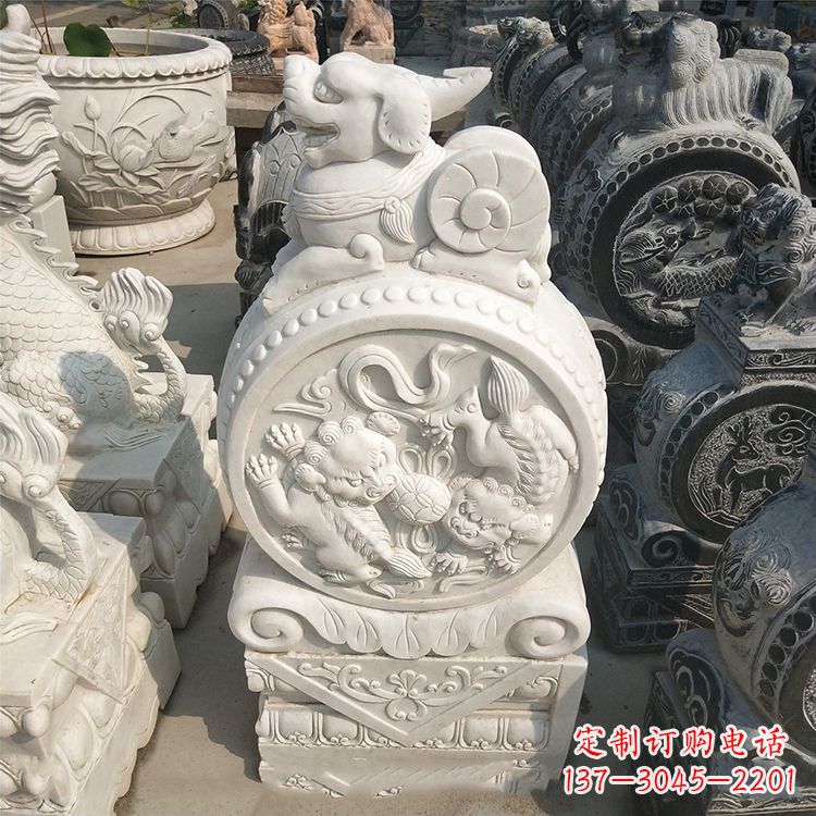 绵阳石门墩石雕