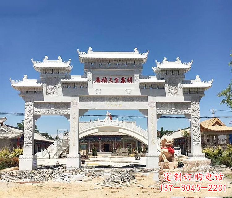 绵阳石牌坊的雕刻