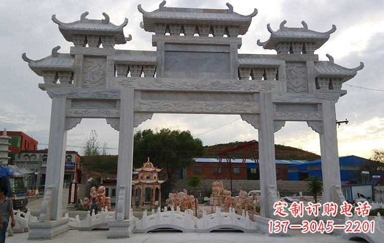 绵阳石牌坊雕刻