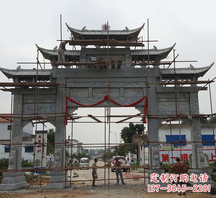 绵阳石牌坊雕塑