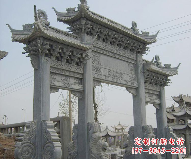 绵阳石牌坊与石牌楼