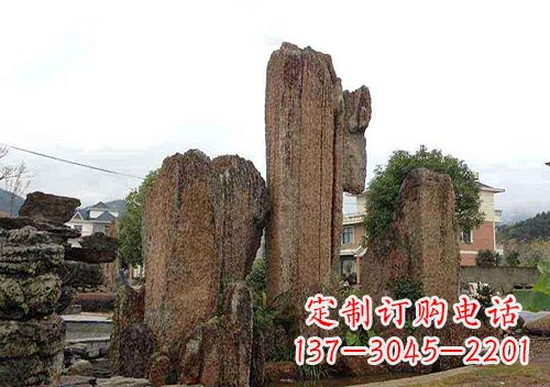 绵阳石笋石假山
