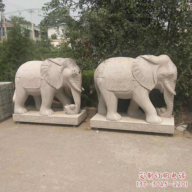 绵阳石头大象雕塑