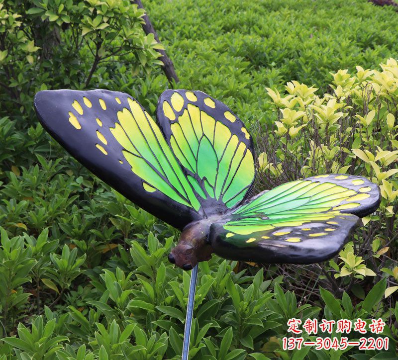 绵阳树脂仿真蝴蝶昆虫雕塑