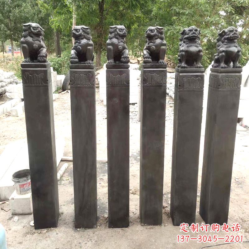绵阳拴马桩雕塑