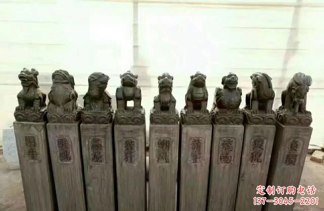 绵阳栓马桩石雕