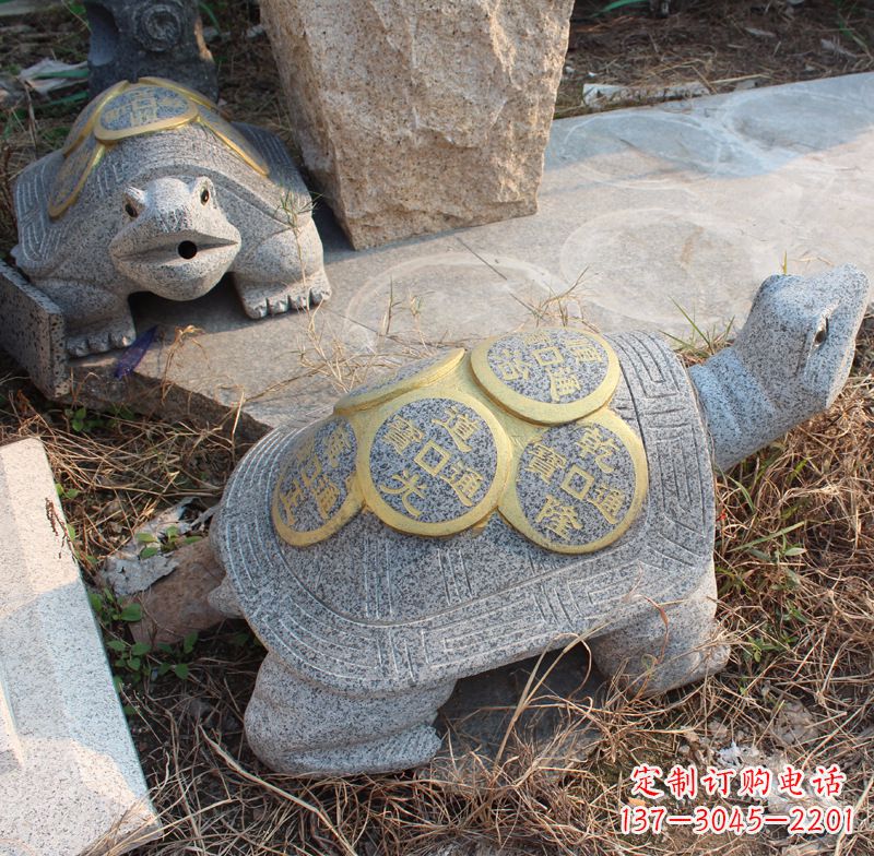 绵阳水池乌龟石雕