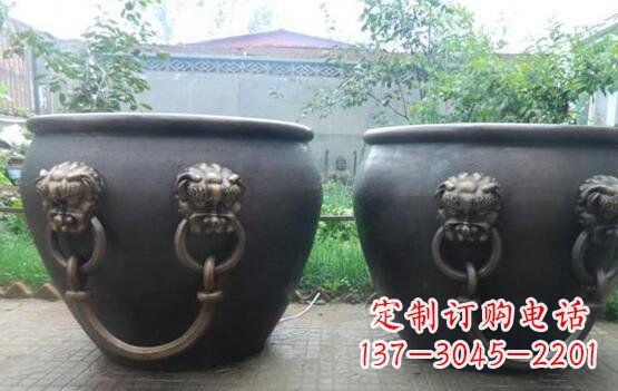 绵阳水缸寺庙景观铜雕