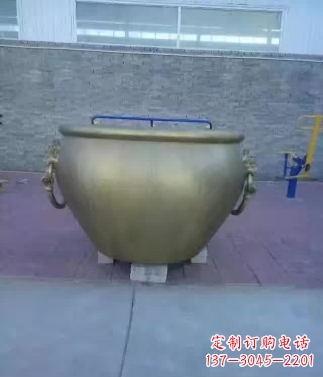 绵阳水缸铜雕塑