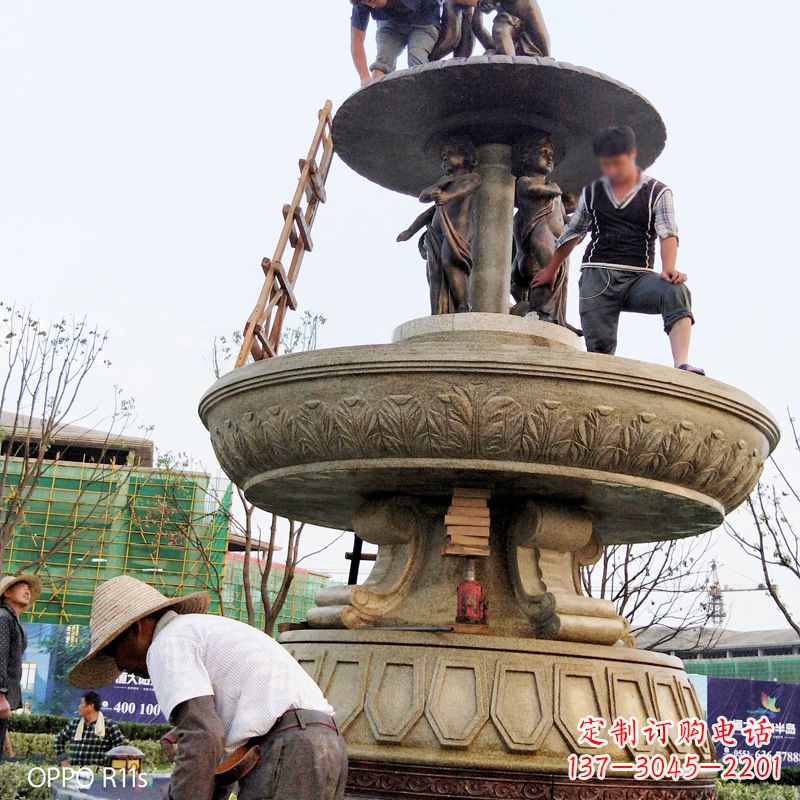 绵阳水头石雕喷泉