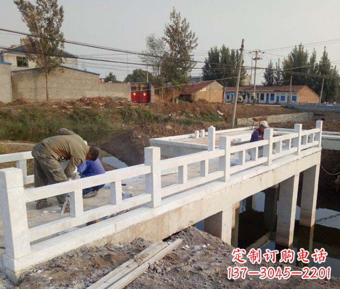 绵阳寺庙景观汉白玉栏板石雕