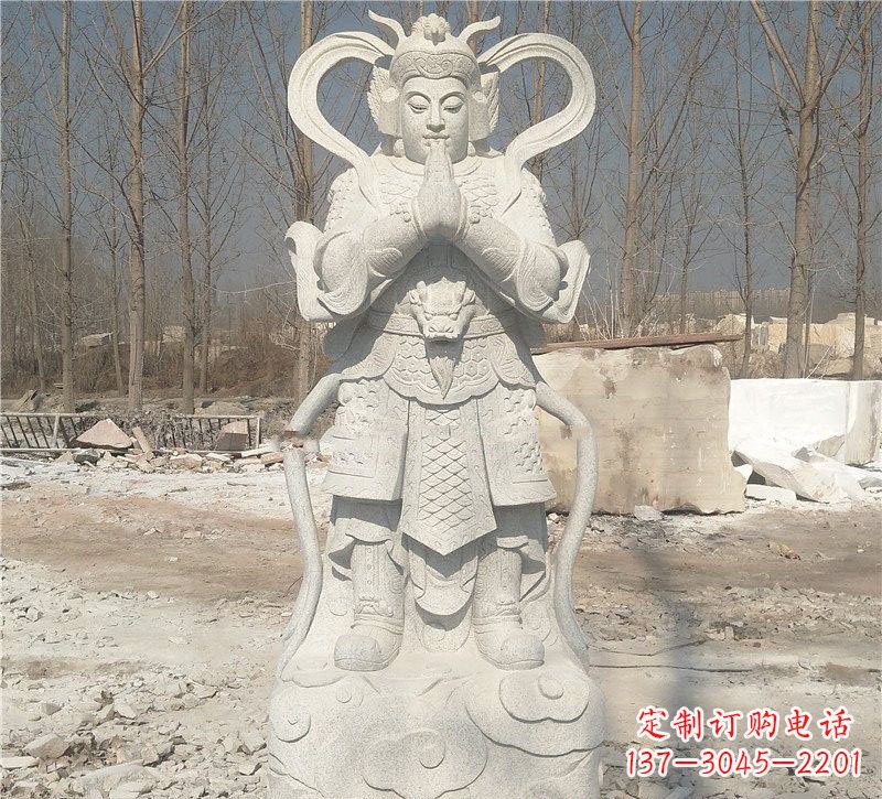 绵阳寺庙韦陀菩萨雕塑
