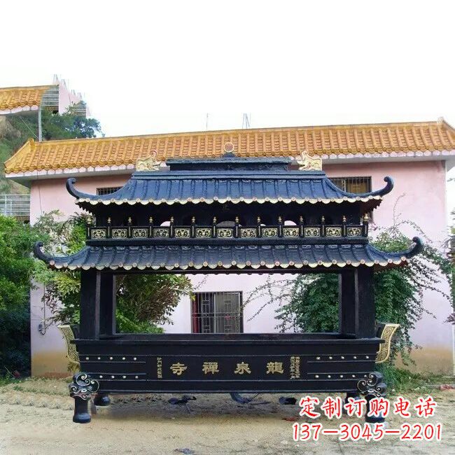 绵阳寺庙宗祠香炉雕塑