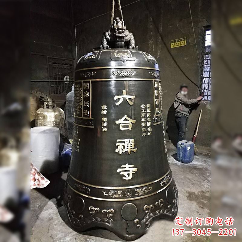 绵阳寺院铸铜铜钟