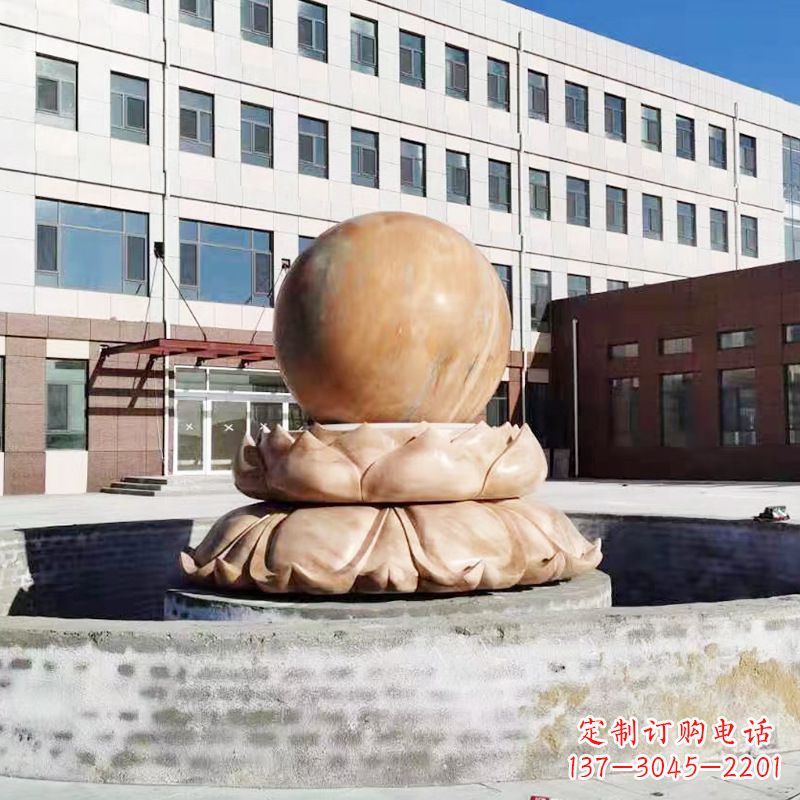 绵阳特色的石雕风水球