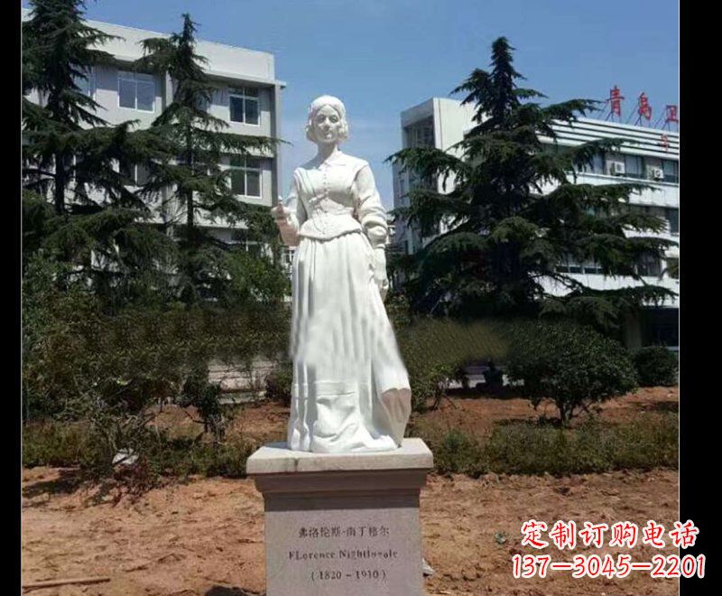 绵阳提灯天使弗洛伦斯·南丁格尔石雕 (3)