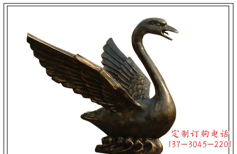 绵阳天鹅喷泉铜雕