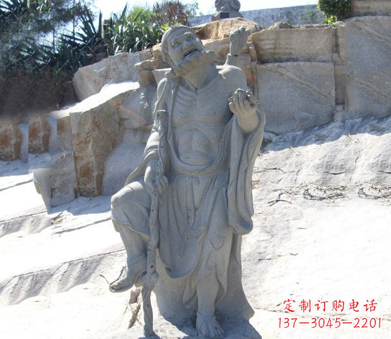绵阳铁拐李八仙雕塑