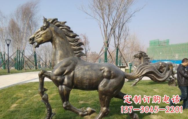 绵阳铜雕奔马