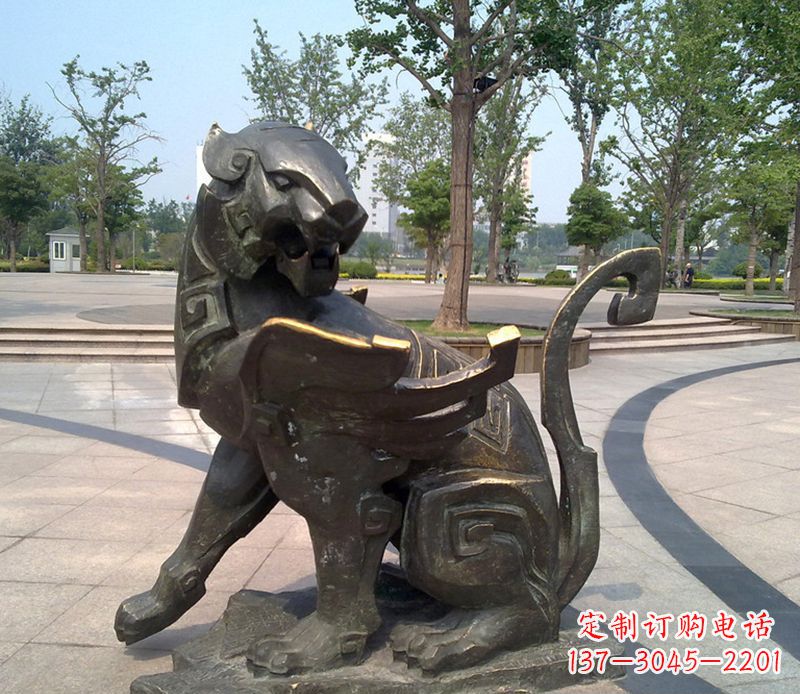 绵阳铜雕抽象十二生肖