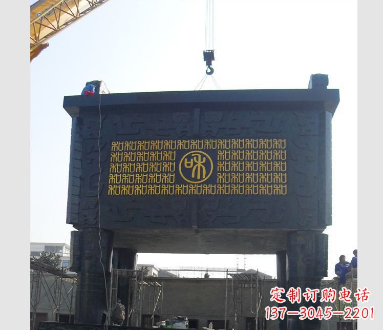 绵阳铜雕大型鼎盛香炉