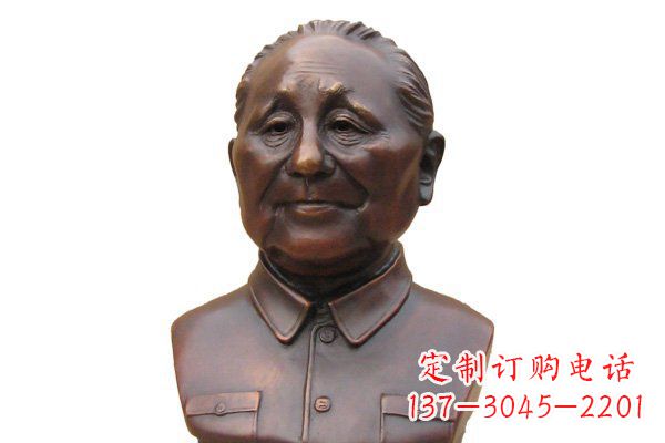 绵阳铜雕邓小平头像