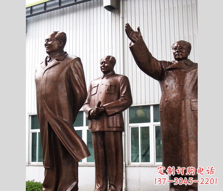 绵阳铜雕东方伟人雕塑